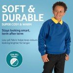 Purple Crew Neck Sweatshirt for Teens by Trutex