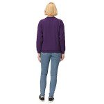 Purple Crew Neck Sweatshirt for Teens by Trutex