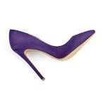 Purple Stiletto High Heel Shoes for Women