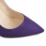 Purple Stiletto High Heel Shoes for Women