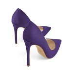 Purple Stiletto High Heel Shoes for Women