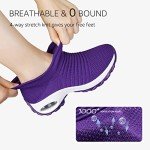 Purple Women's Lightweight Air Cushion Trainers