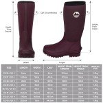 LAKELAND Women's Purple Neoprene Insulated Wellington Boots