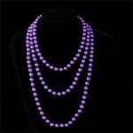 1920s Gatsby Flapper Beads Pearl Necklace