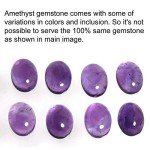 Real Purple Amethyst 925 Silver Pendant Necklace