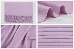 RIIQIICHY Lilac Pashmina Shawl