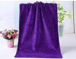 12-Pack Purple Microfiber Hair Drying Towels