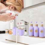 Light Purple 17 piece Bathroom Accessories Set