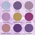 AROUSAR Bold Purple Eyeshadow Palette: Shimmer, Matte & Glitter