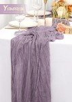 Light Purple Cheesecloth Table Runner – 10 Pack