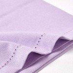 Mauve Cotton Tablecloth for 4 to 6 Seaters