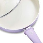 Purple Ceramic Nonstick 16-Piece Cookware Set