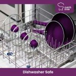 Purple Chef's Star 9-Piece Cookware Set