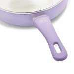 Purple Ceramic Nonstick 16-Piece Cookware Set