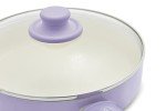 Purple Ceramic Nonstick 16-Piece Cookware Set