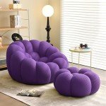 Purple Bubble Sofa Chair for Relaxing Comfort