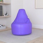 Purple MaxiBean Gaming/Lounging Bean Bag Chair - Indoor/Outdoor