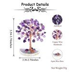 Amethyst Crystal Tree of Life Decoration