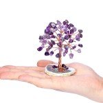 Amethyst Crystal Tree of Life Decoration