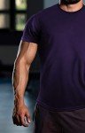 Purple Quick Drying Cooling Sports T-Shirt, UPF40+