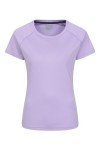 MOUNTAIN WAREHOUSE Purple Endurance Ladies T-Shirt - UV Protection Tee