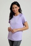 MOUNTAIN WAREHOUSE Purple Endurance Ladies T-Shirt - UV Protection Tee