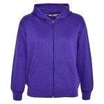A2Z Purple Unisex Kids Tracksuit Hoodie