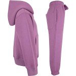 A2Z Lilac Tracksuit Set for Kids - Hoodie & Joggers