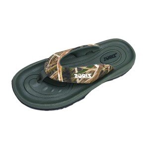 ZORIZ Mossy Oak Golf Sandals with Removable Spikes