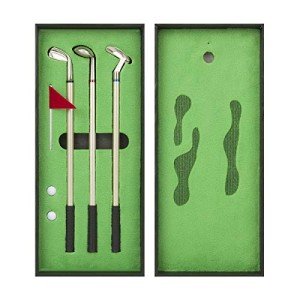 LANTOOZI Mini Golf Pen Set with Putting Green