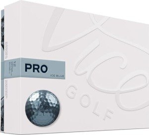 Vice Pro Ice Blue Golf Balls - 3 Dozen