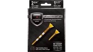 Maxfli Low Resistance Golf Tees - 50 Pack