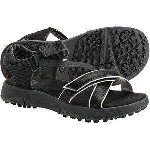 Women's Black Medium Golf Sandals - Size 9
