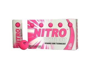Nitro Long Distance Golf Balls - 15 Pack