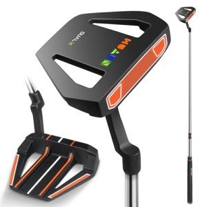 HUAEN Right-Handed Golf Putter with Alignment Aid
