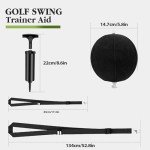 Montela Golf Smart Training Ball with Pump