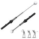 Retractable Golf Swing Trainer and Grip Aid