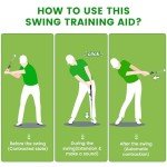 Retractable Golf Swing Trainer and Grip Aid