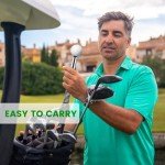 Retractable Golf Swing Trainer and Grip Aid