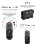 GolfBuddy 2S Pro Slope Laser Rangefinder with Mount