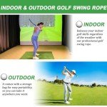 Cusprtm Golf Swing Rope Trainer for All Levels