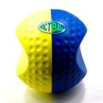Golf Impact Ball Swing Trainer - Blue/Yellow