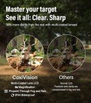 CoxiVision Golf Rangefinder with Slope and Pin-Seeker