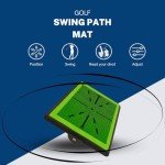 Golf Swing Path Mat – Instant Feedback Practice Tool