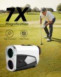 WOSPORTS 1500-Yard Slope Golf Rangefinder