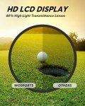 WOSPORTS 1500-Yard Slope Golf Rangefinder