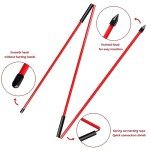 Asyxstar 48" Golf Alignment Sticks - Training Aid Set