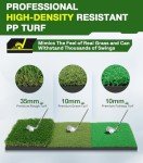 10x7ft Golf Practice Net with Tri-Turf Mat