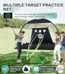 10x7ft Golf Practice Net with Tri-Turf Mat