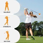 Orange Whip Junior Golf Swing Trainer Aid